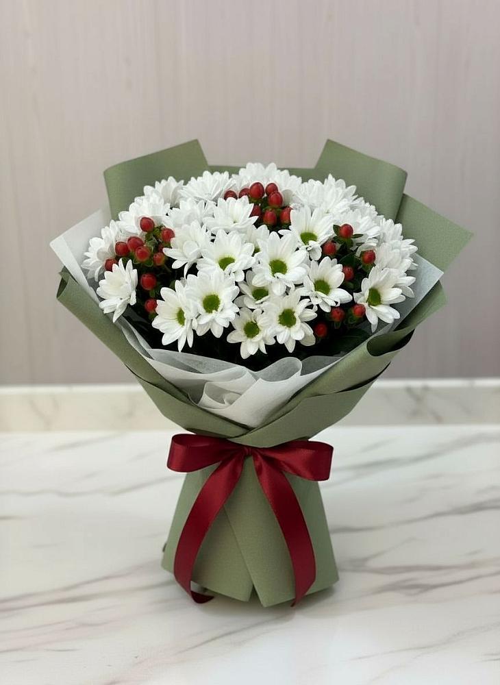 Букет цветов из: Хризантемы в Ярославле