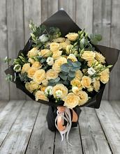 Букет цветов из:  Розы и Лизиантусы #REPLACE_PRED# Ярославле