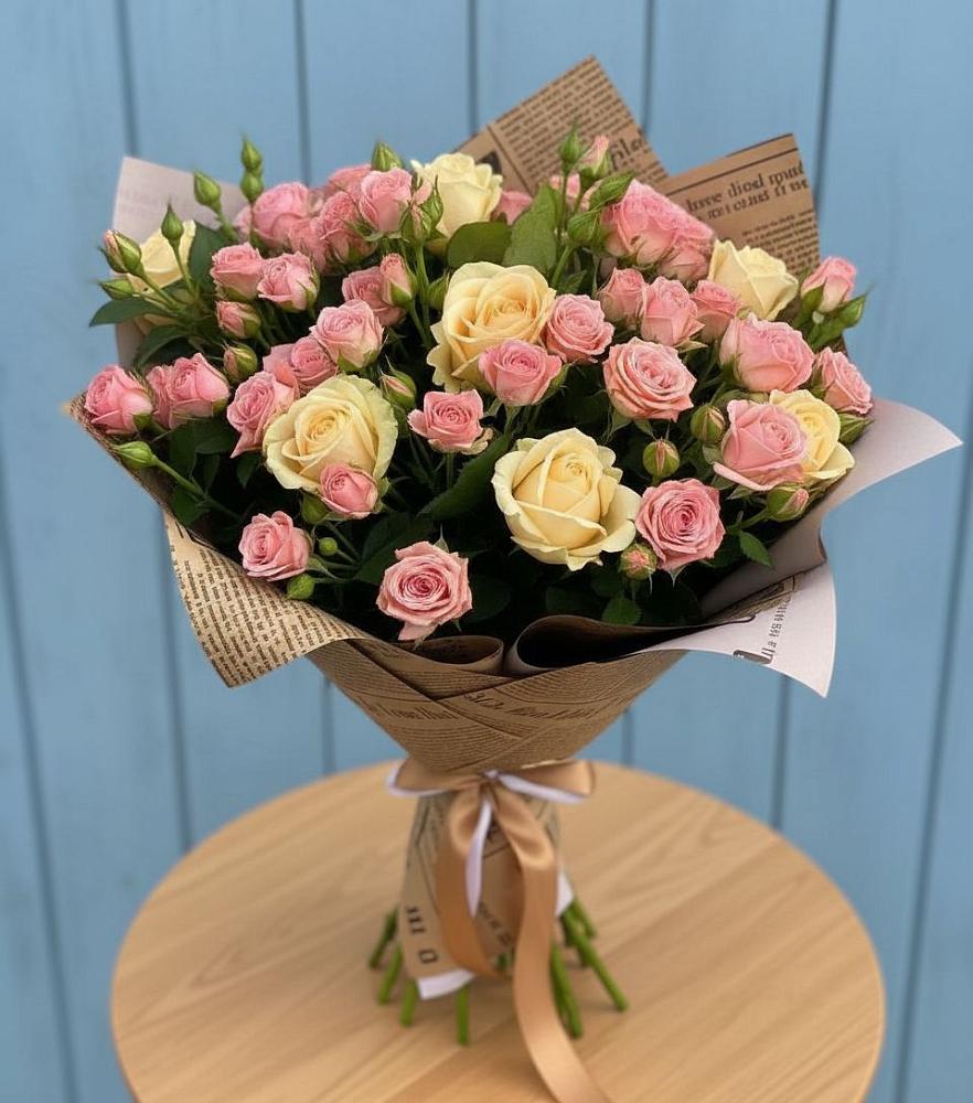 Букет варенье из роз в Ярославле Букет цветов из: Розы в Ярославле